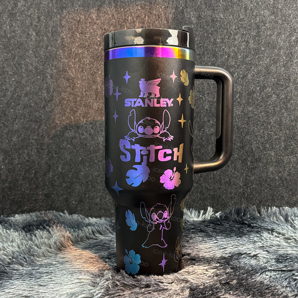Standford Hydro Tumbler - édition Limited Stitch Black Gold Colour Stainless | 40oz